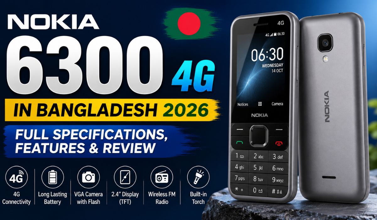 nokia 6300 4g price in bangladesh