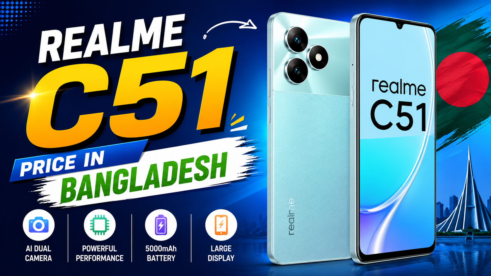 realme c51 price in bangladesh