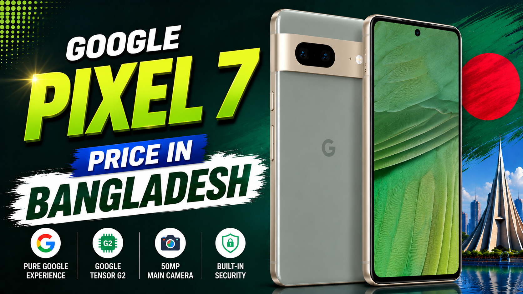 google pixel 7 price in bangladesh