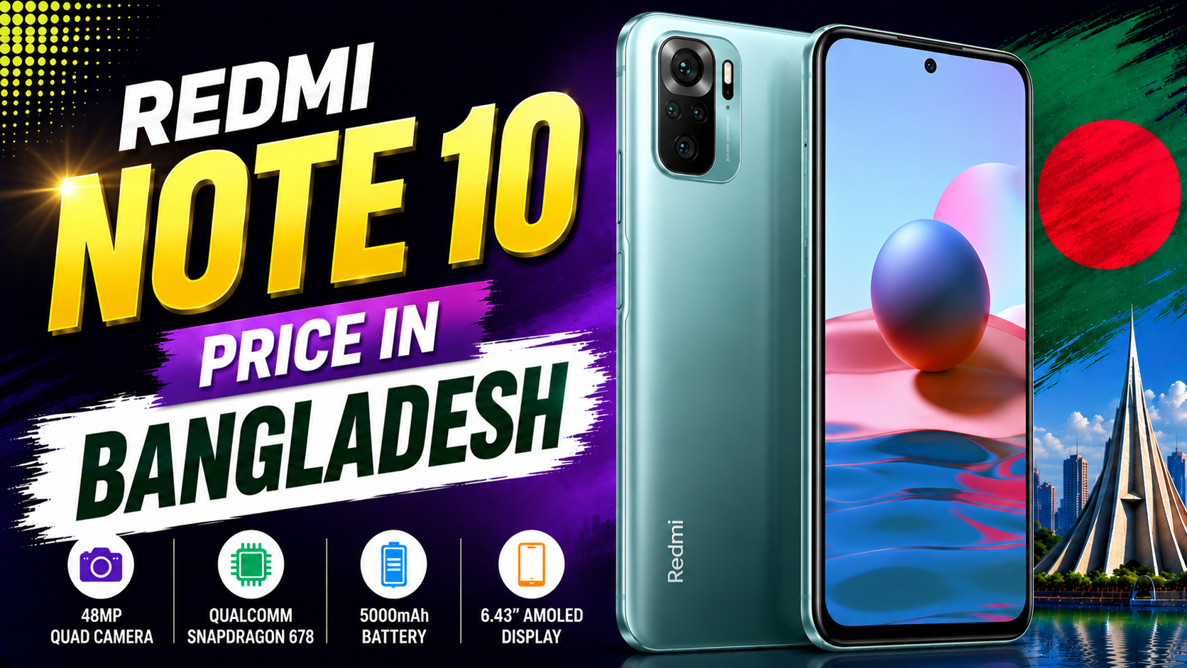 redmi note 10 price in bangladesh