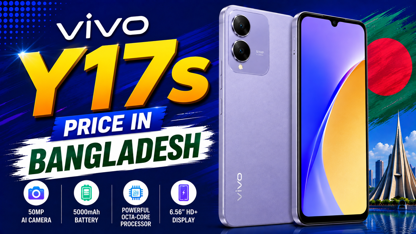 vivo y17s price in bangladesh